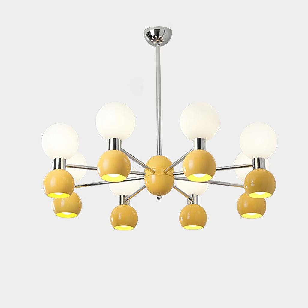 Modern Minimalist Multiple Head Metal Chandelier M313