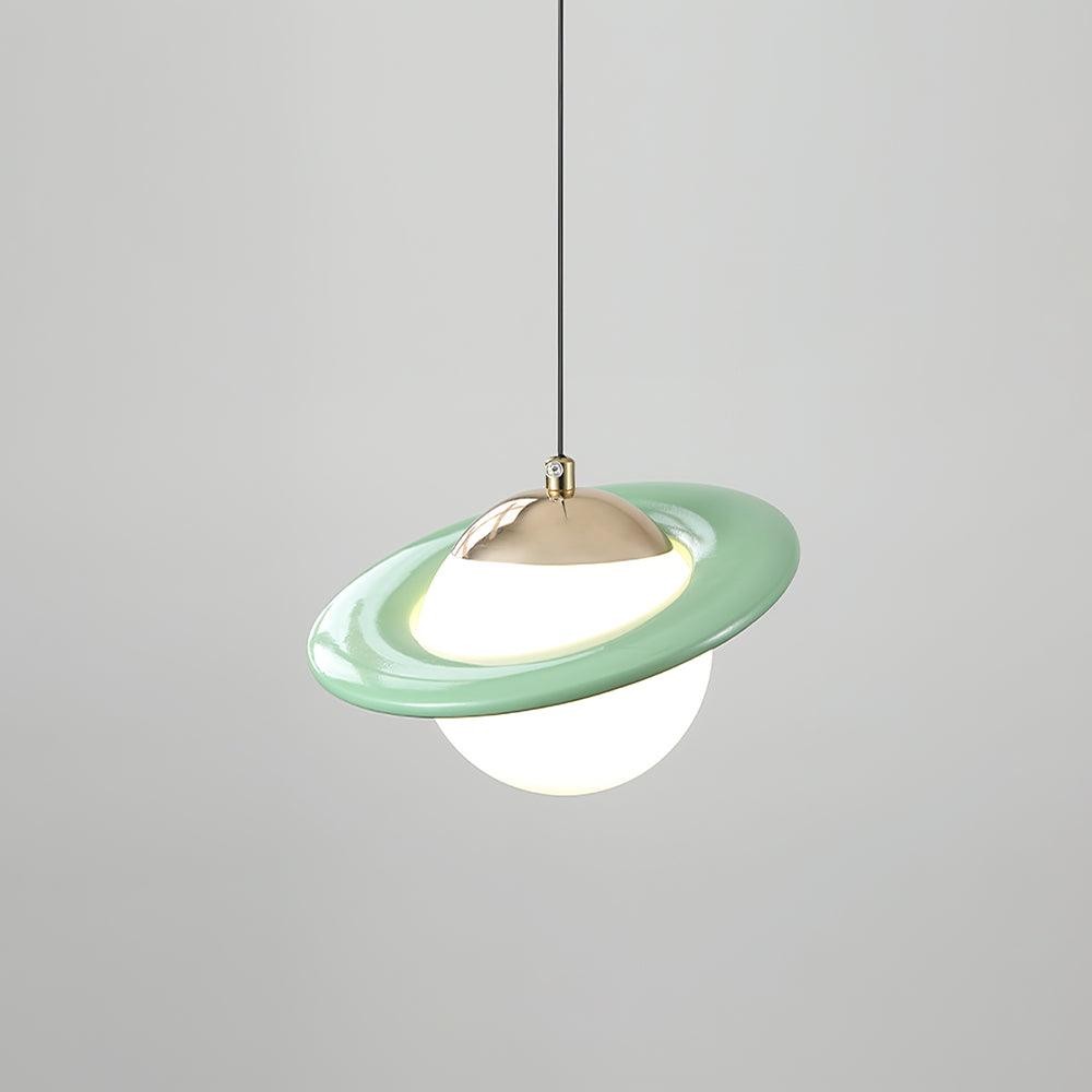 Romantic Saturn Planet Pendant Lamp for Bedroom M519