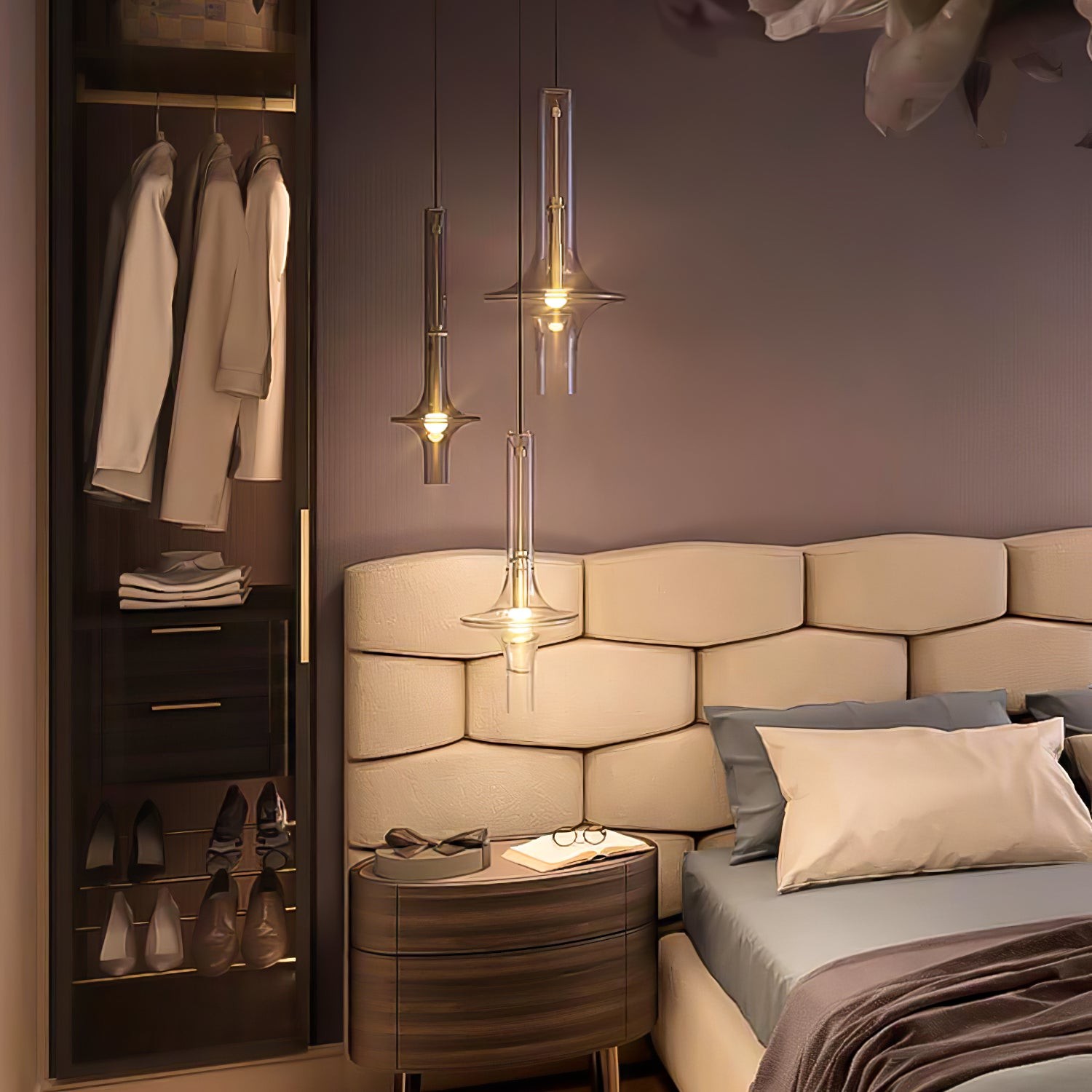 Modern Creative Glass Tube Pendant Lamp M101