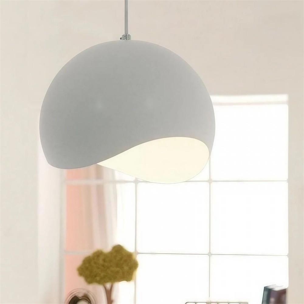 Nordic Macaron Eggshell Metal Pendant Lamp S105