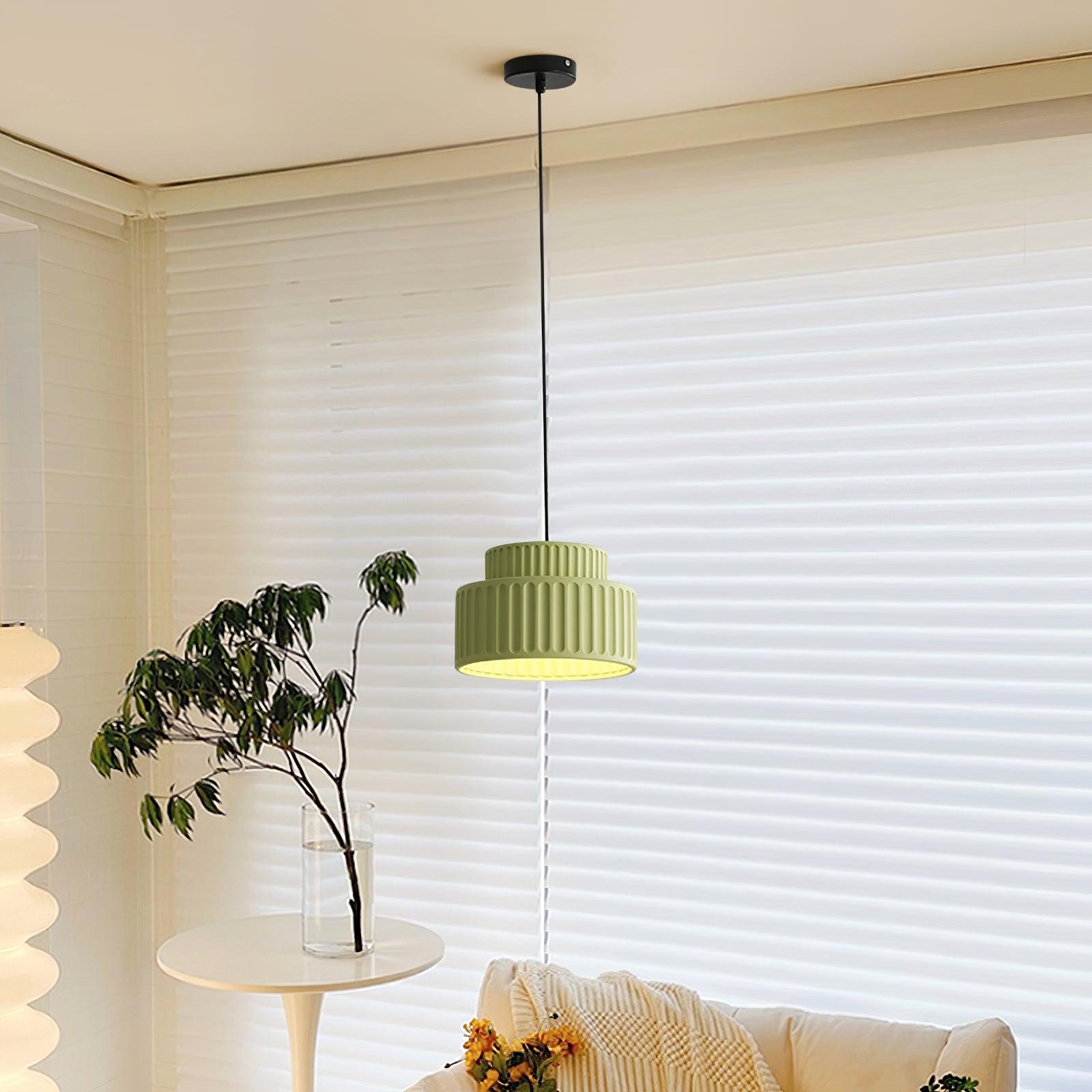 Nordic Resin Column Pendant Lamp M251