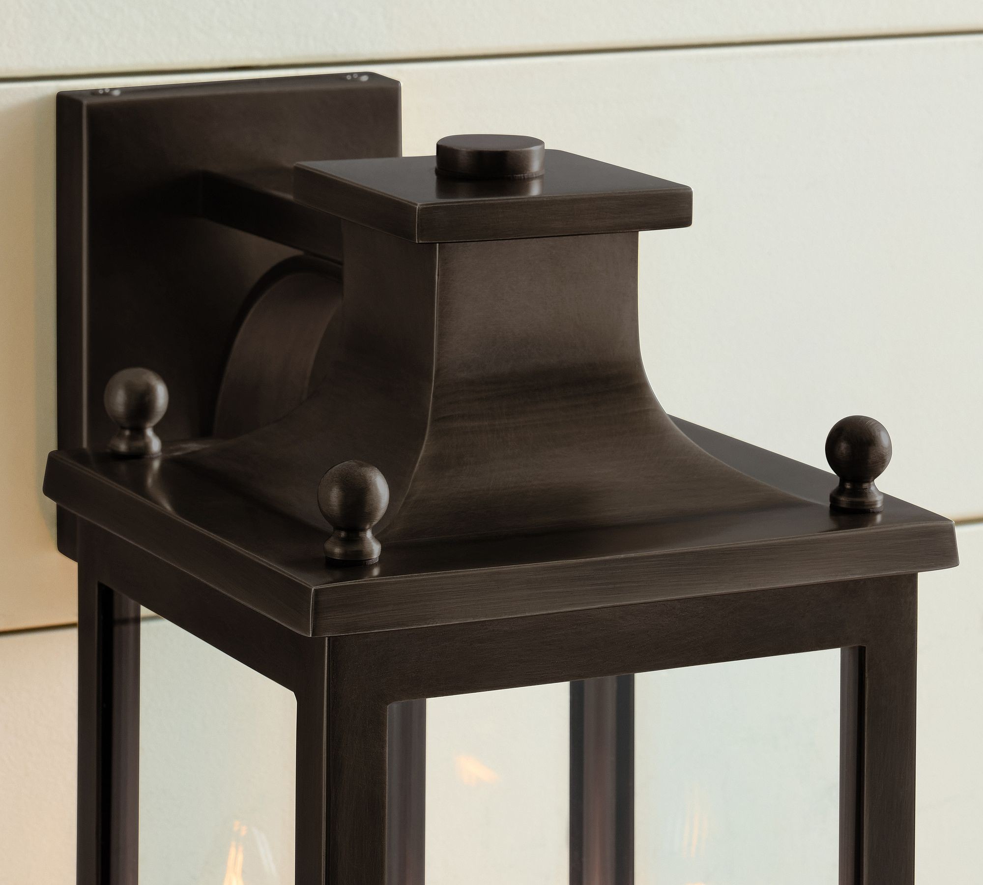 Yolvira Outdoor Wall Light Sconce - Versatile Metal Lantern T194