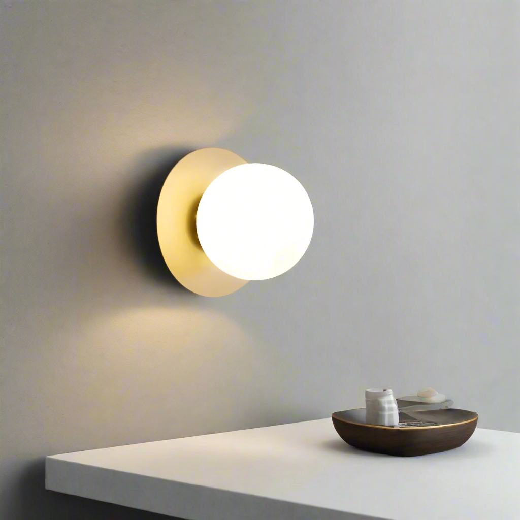 Brilliant Dawn Modern Glass Wall Lamp D800