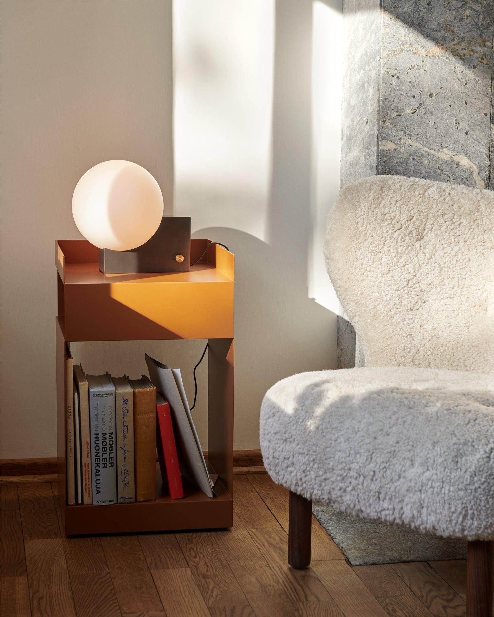 Geometric Lamp Base Glass Globe Table Lamp M467