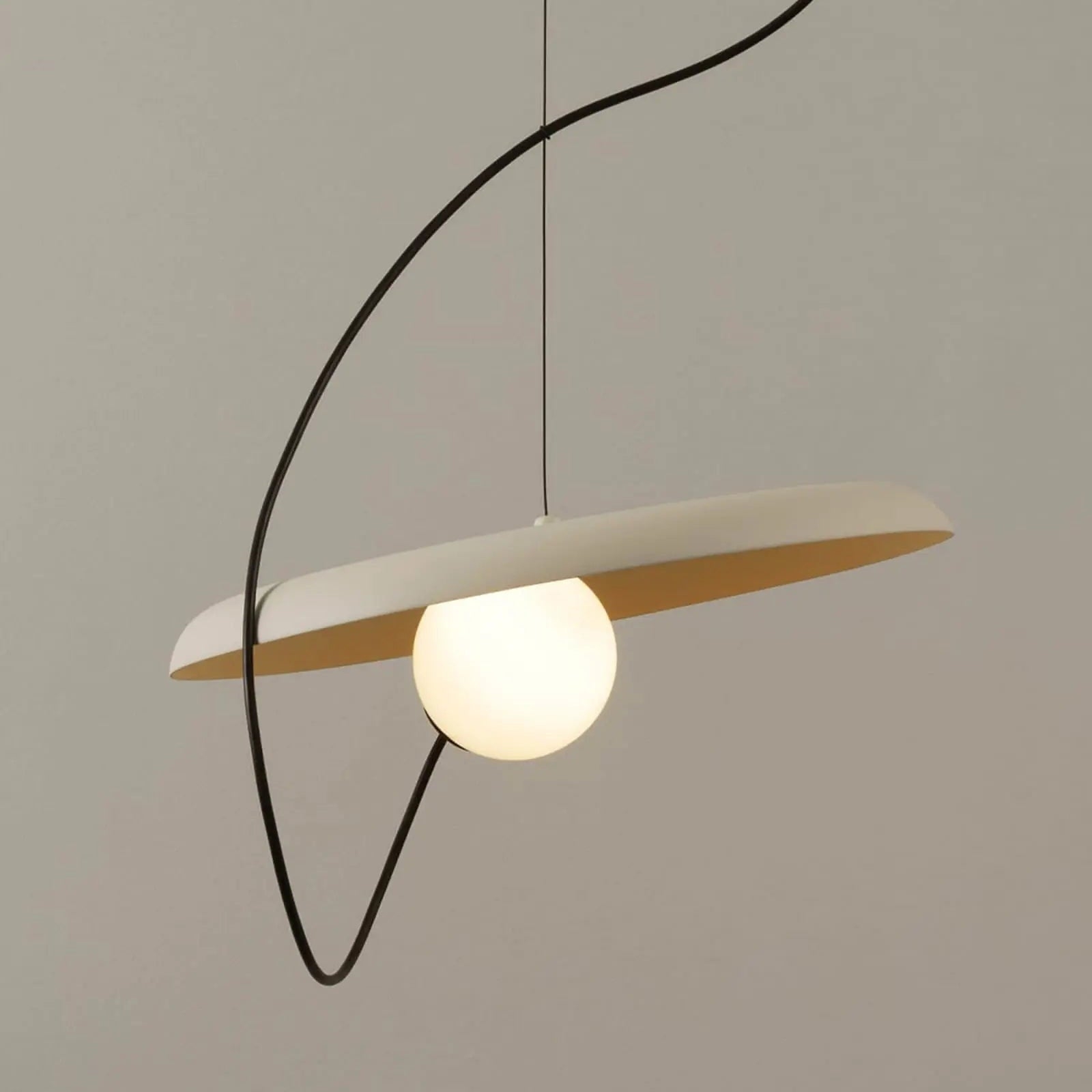 Acoustic Disc Pendant Lamp D448