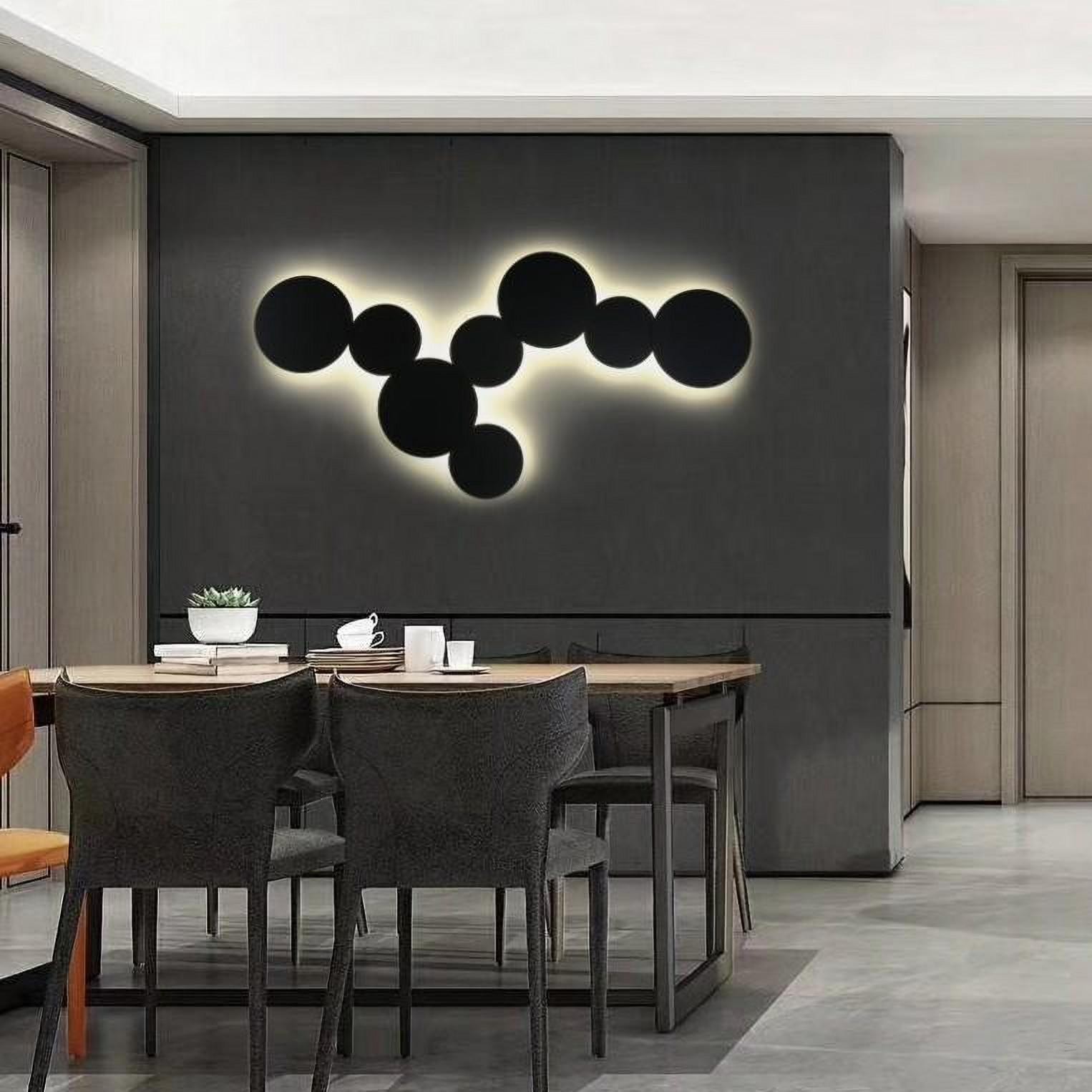 Modern Circle LED Art Wall Lamp S04