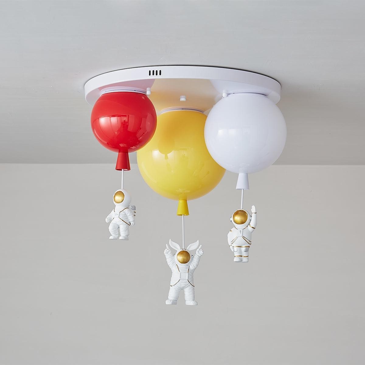 Astronaut Glossy Balloon Ceiling Lamp M494