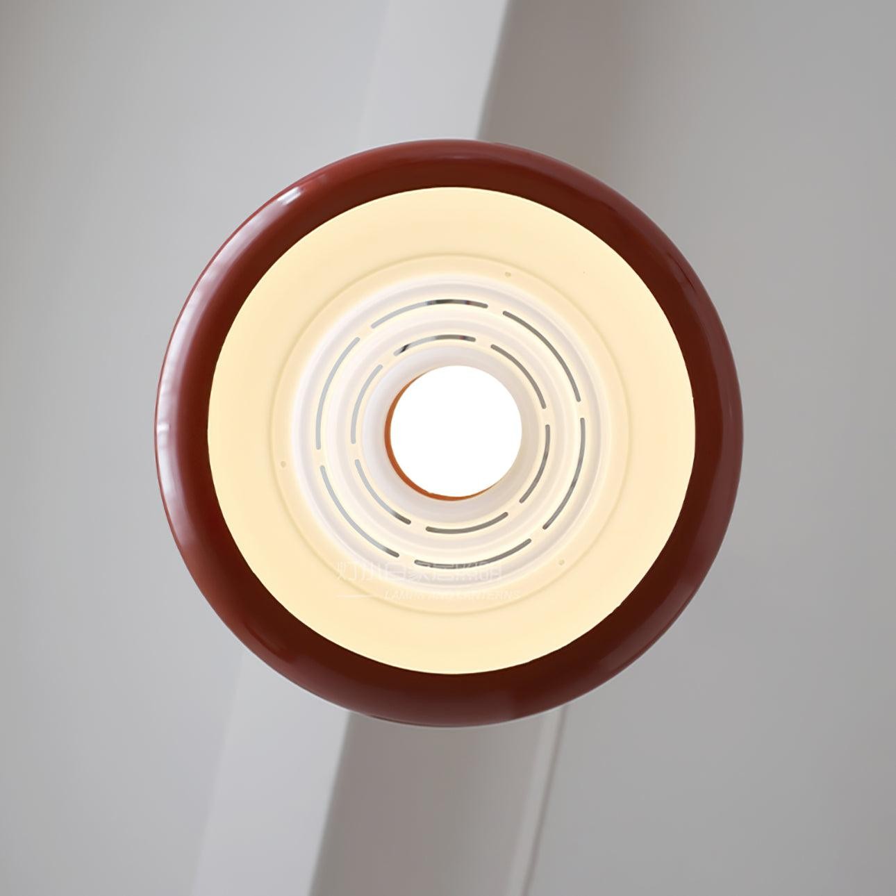 Multi-tiered Round Tower Cream Color Pendant Lamp M488