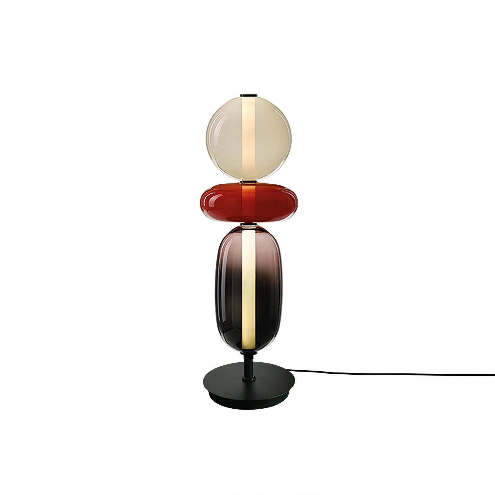Nordic Minimalist Creative Luxury Gourd Glass Table Lamp M485