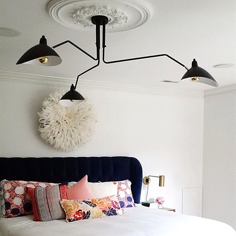 Industrial Adjustable Multi Arm Ceiling Light S17