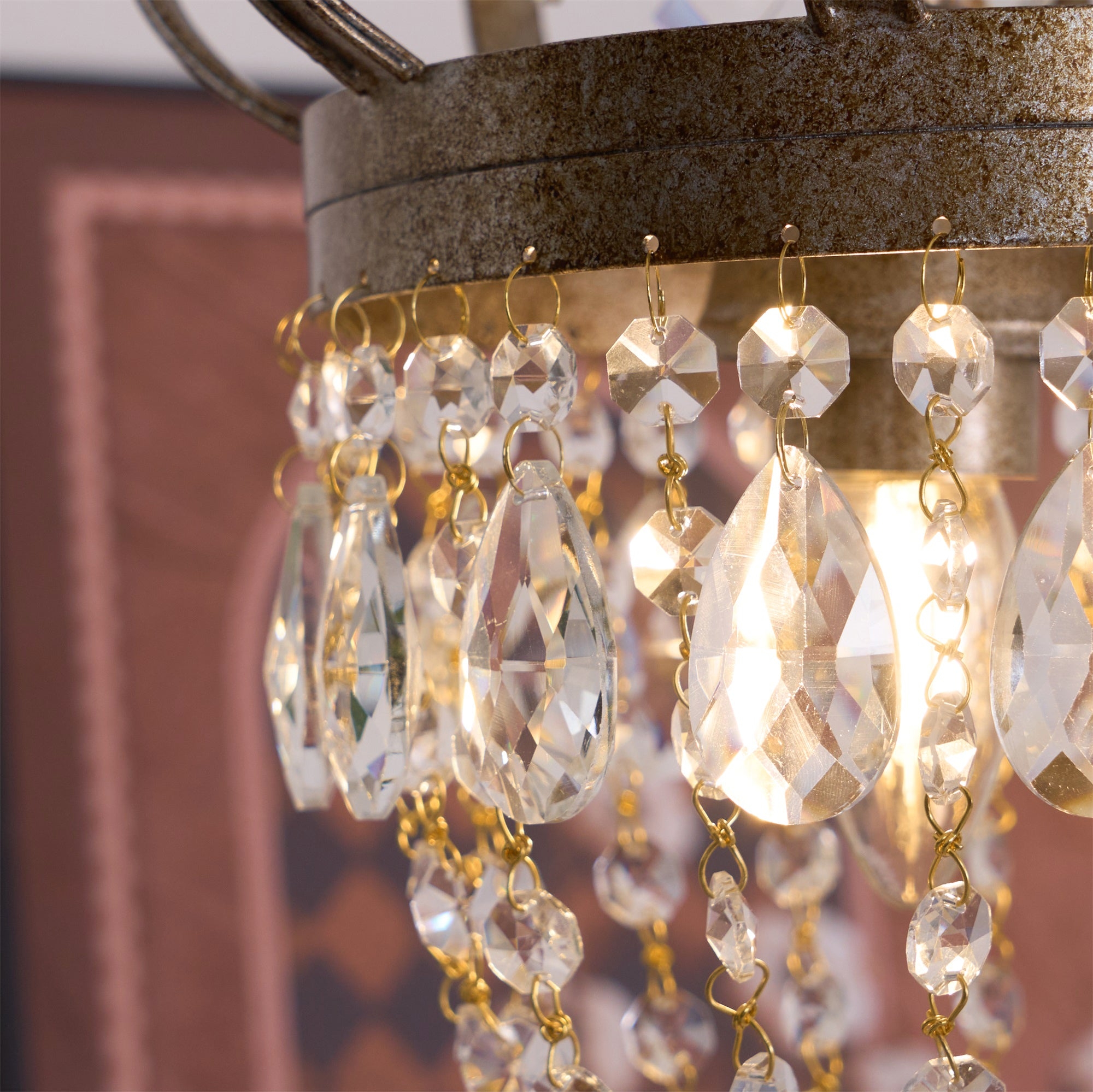 Abella Tear Drop Chandelier D517
