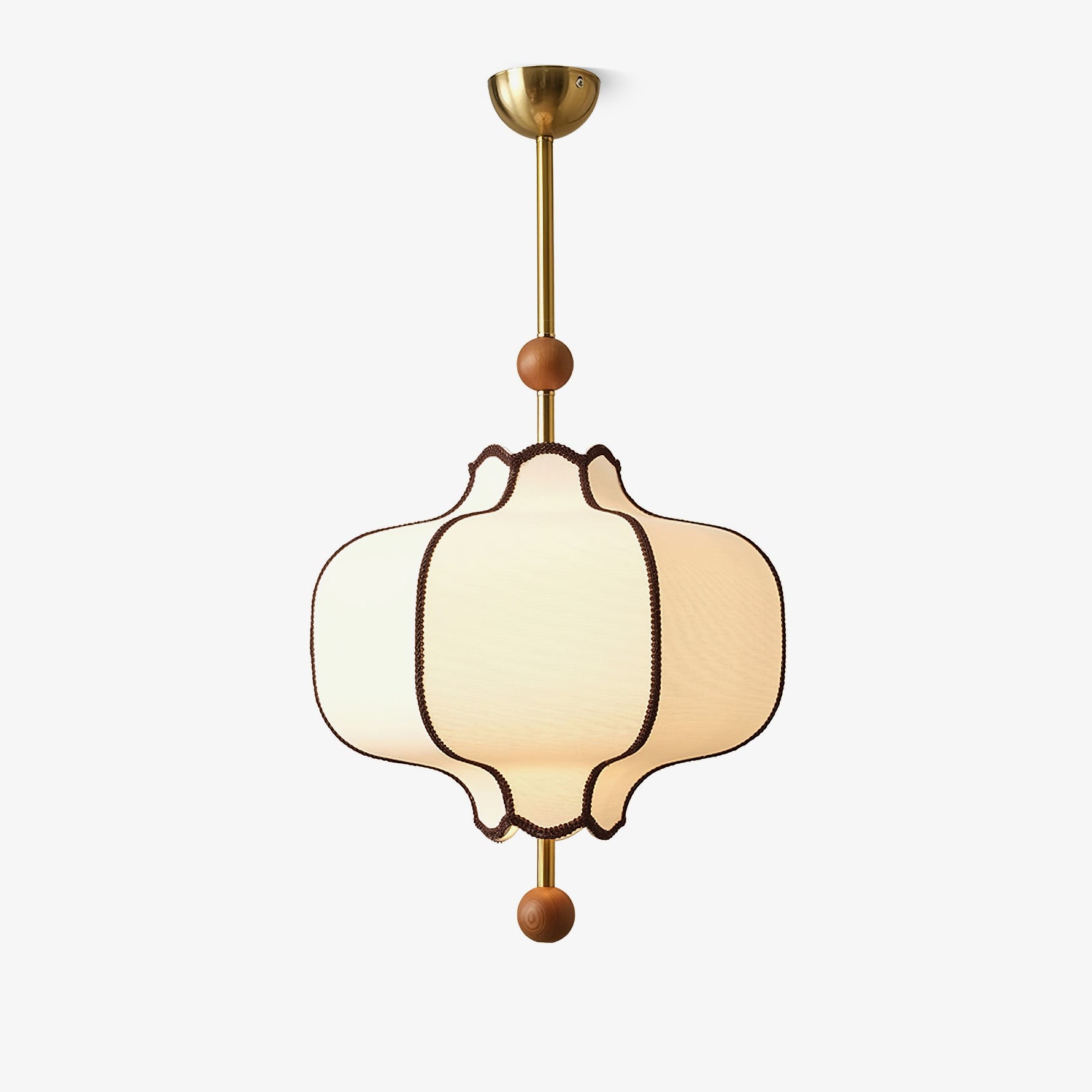 Vintage Textured Fabric Pendant Light M371