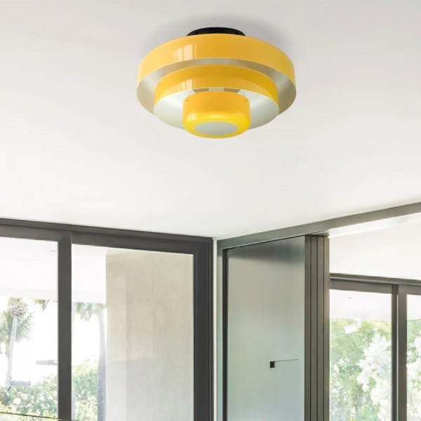 Triple Layer Disc Macaron Cake Bauhaus Ceiling Light S361