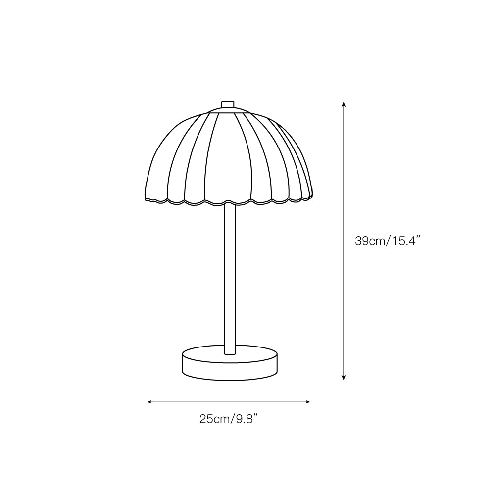 Small Umbrella Table Lamp D441