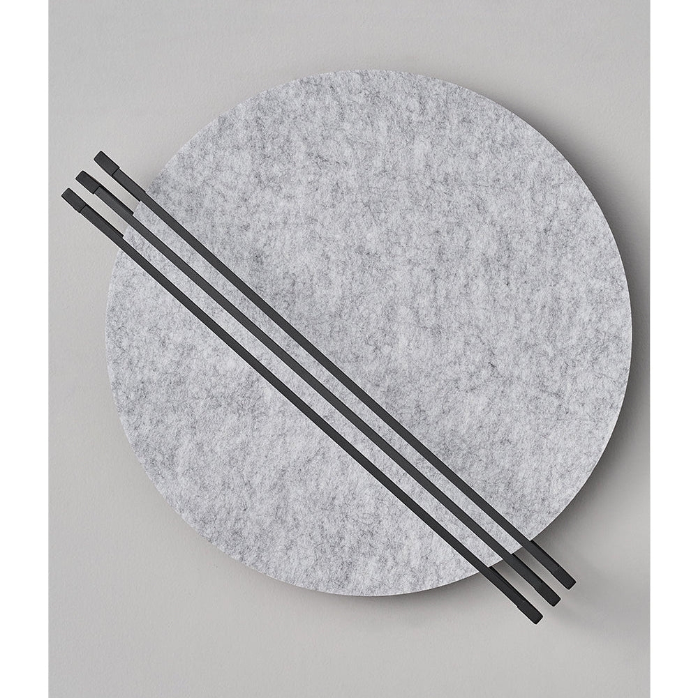 Abstract Sunrise Felt Wall Sconce D381