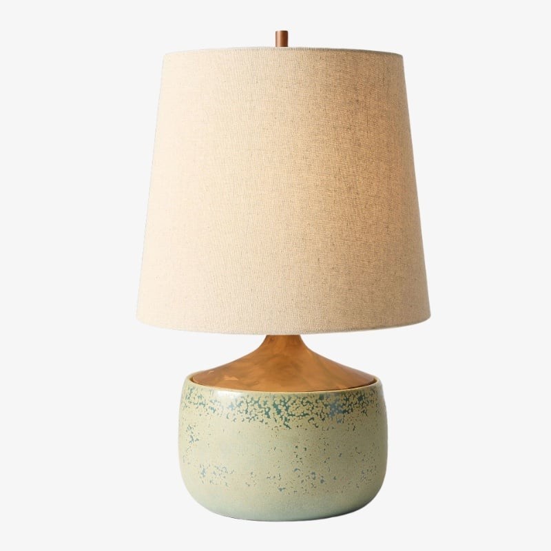 Avero Contemporary Table Lamp - Textured Cement Design for Living Room and Office T485