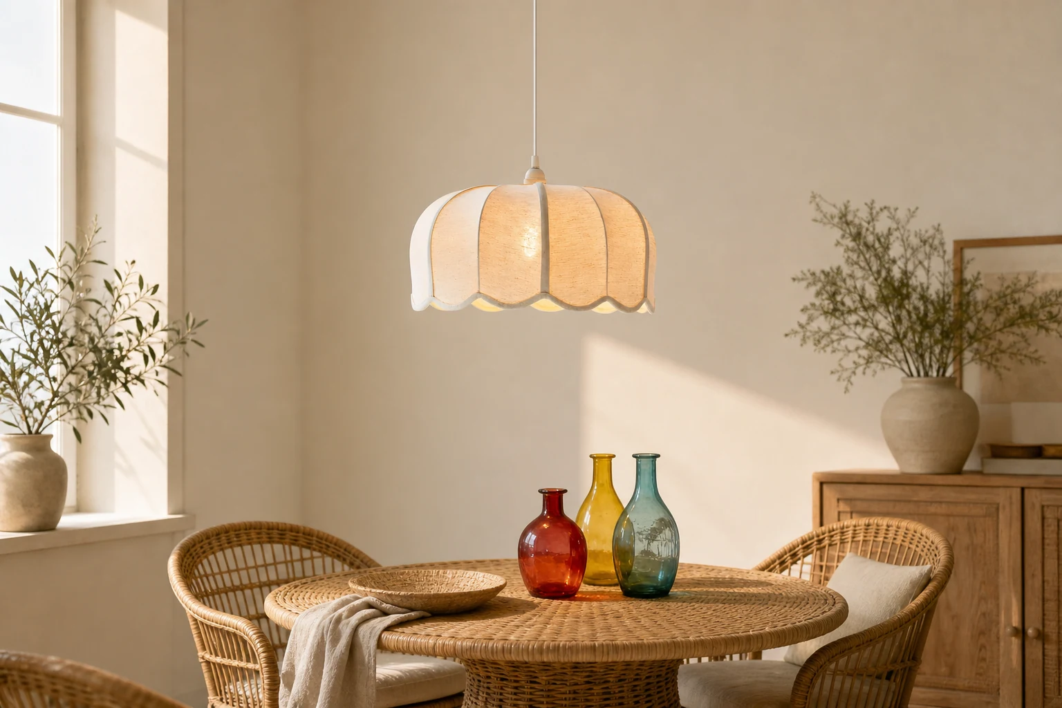 Lampa wisząca Calda w scenie lifestylowej