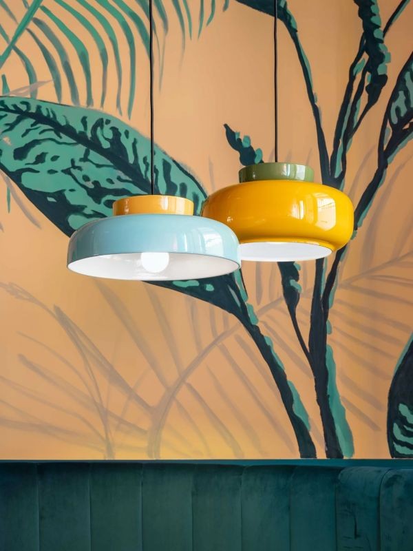 Medieval Bauhaus Disc Orb Maracanã Pendant Light G85