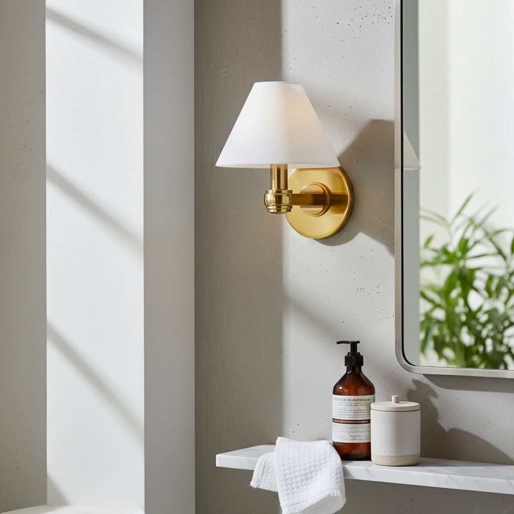 Roven Metal Wall Sconce - Sleek Metal Single or Triple Sconce for Vanity or Bathroom T656