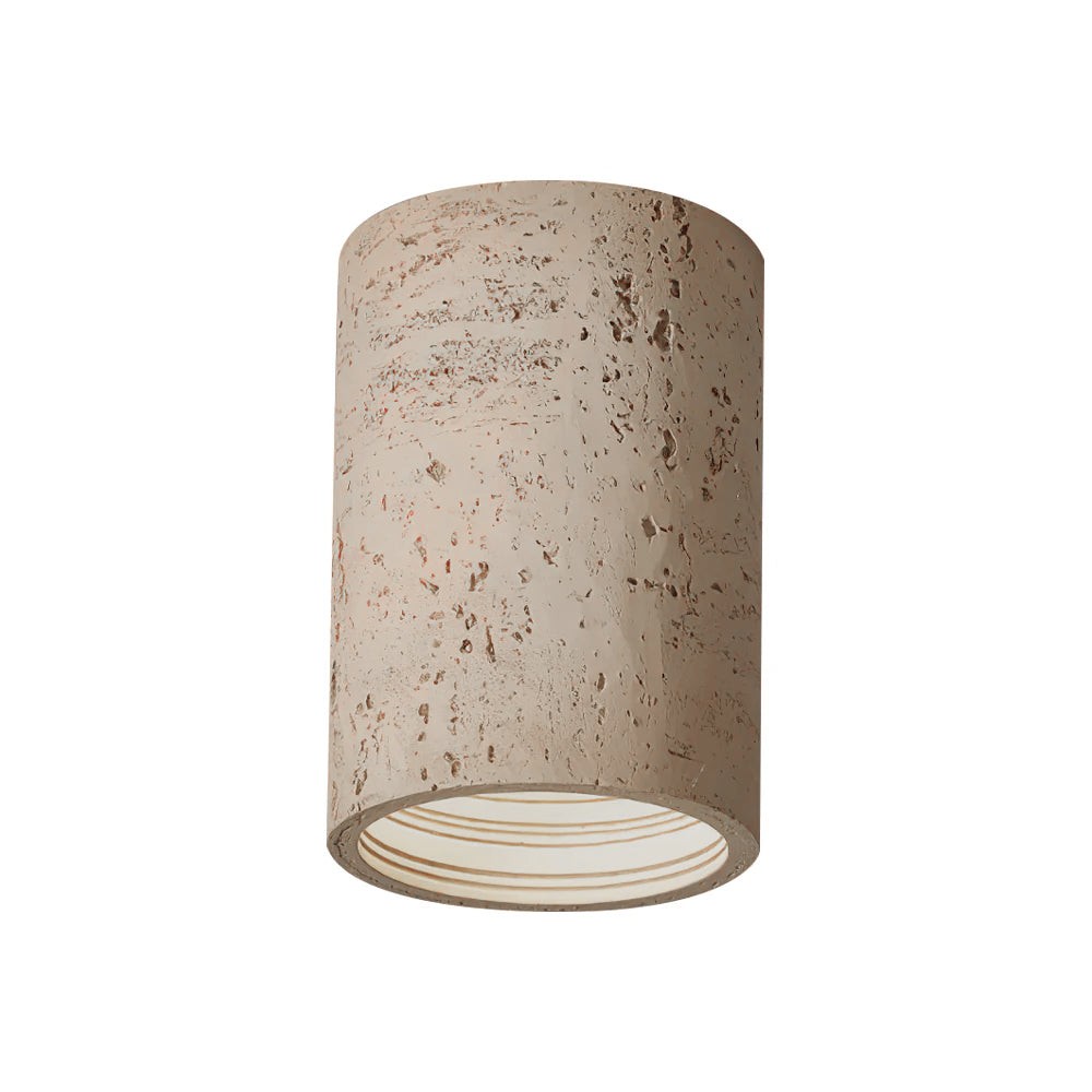 Modern Wabi-Sabi Cylindrical Ceiling Lamp M172