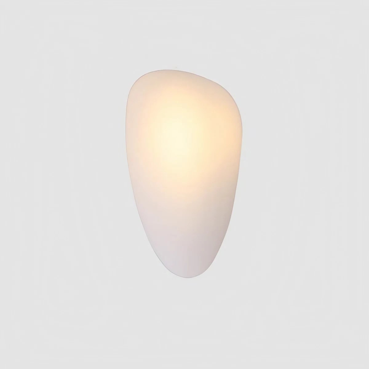Pebble Glass Wall Lamp for Bedroom