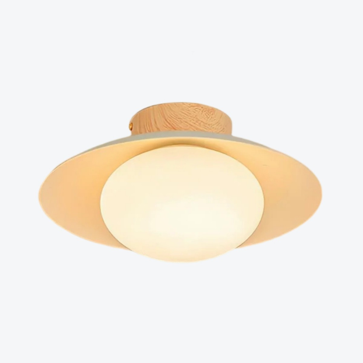 Oribela Ceiling Light Sculptural Globe Aesthetic with Soft Ambient Glow for Kitchen and Lounge T508