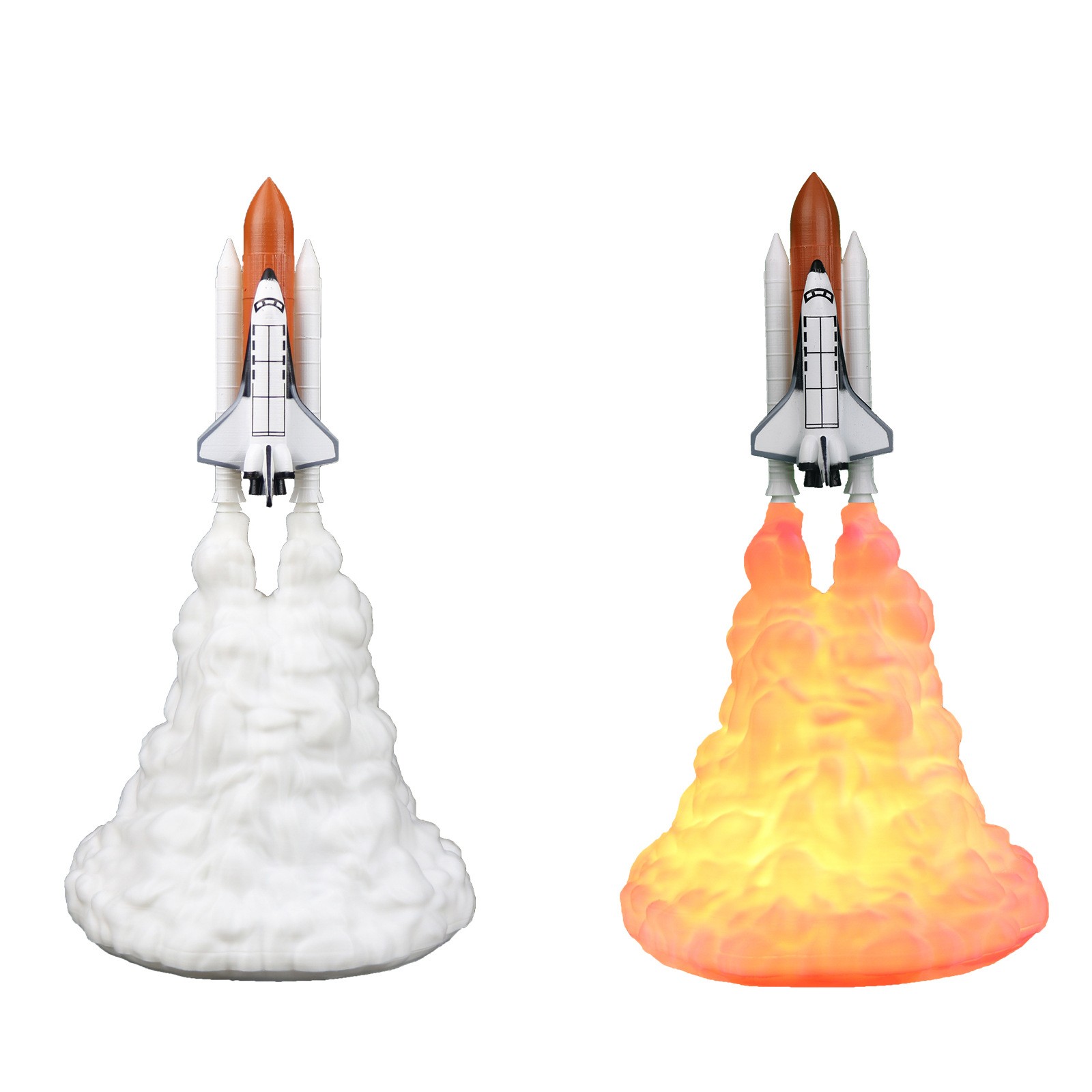 Creative 3D Printed Airplane Fire Dragon Table Lamp M99