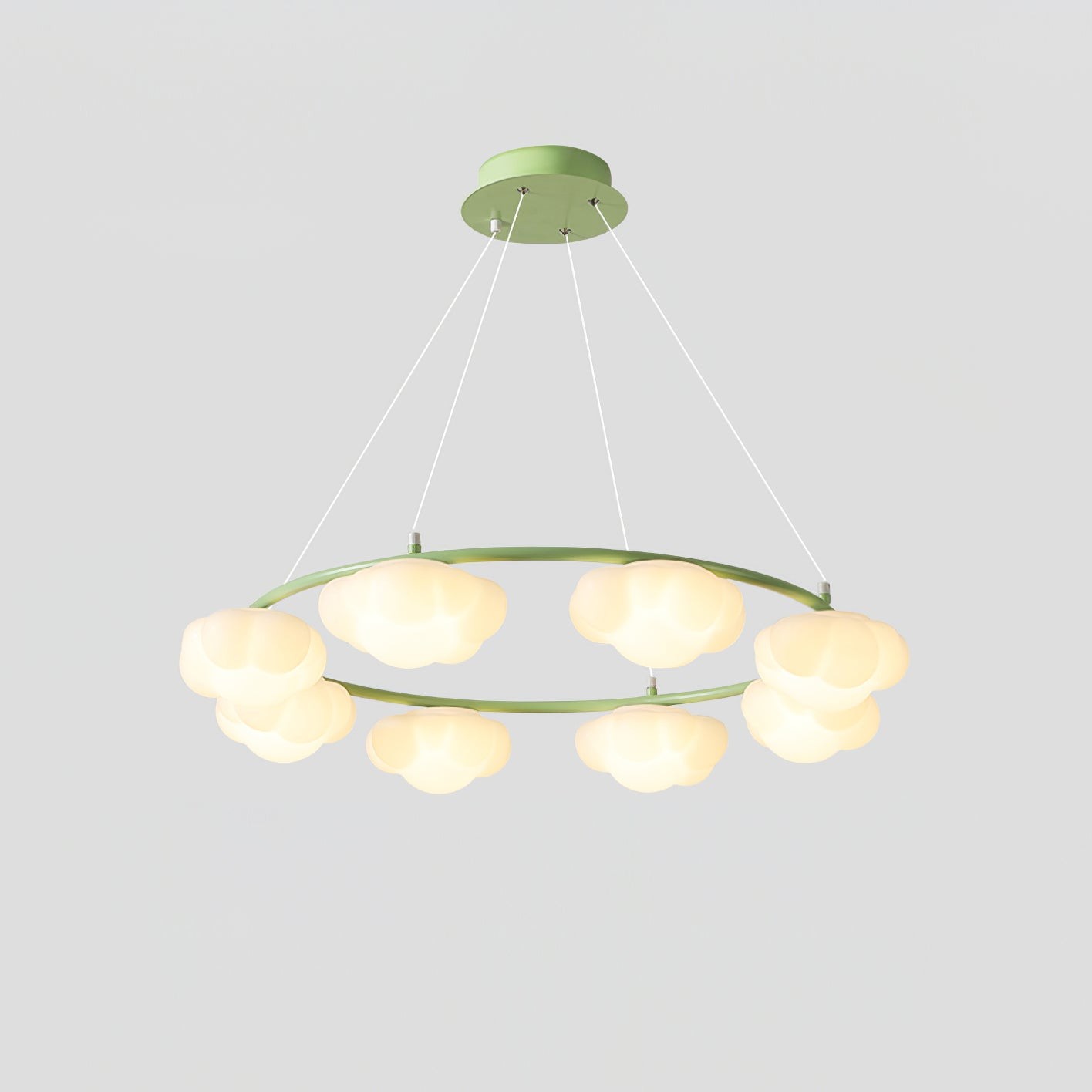 Cream Style Creative Personality Clouds Chandelier M322