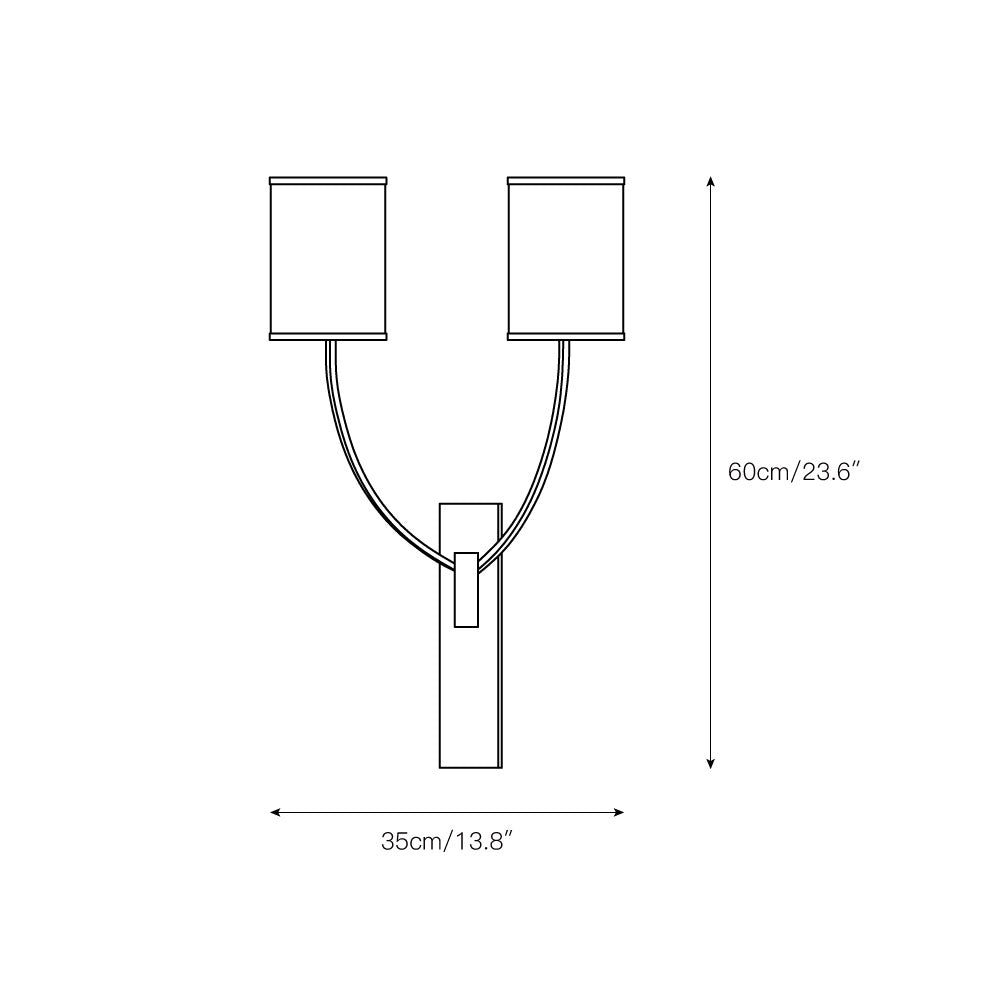 Colton Wall Lamp D555