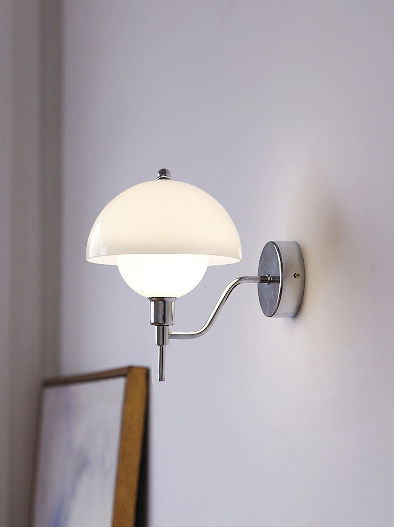 French Mushroom Vintage Wall Light M86