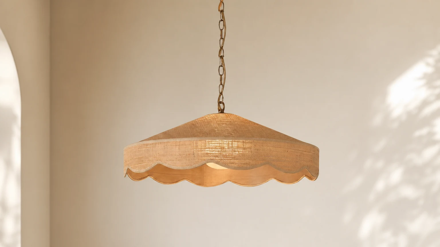 Lampa wisząca Breezora D281 w ciepłym pomieszczeniu