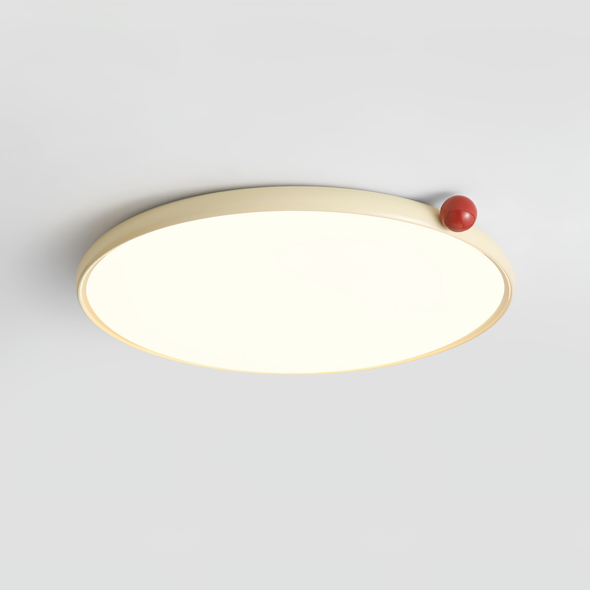 Minimalist Disc Cream Style Ultra-thin Ceiling Lamp M543