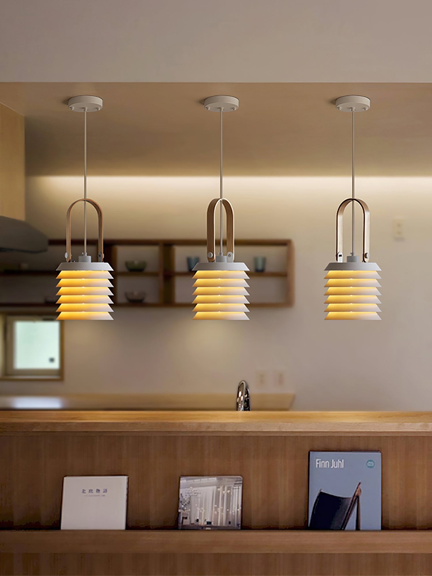 Minimalist Lantern Pendant Lamp D420