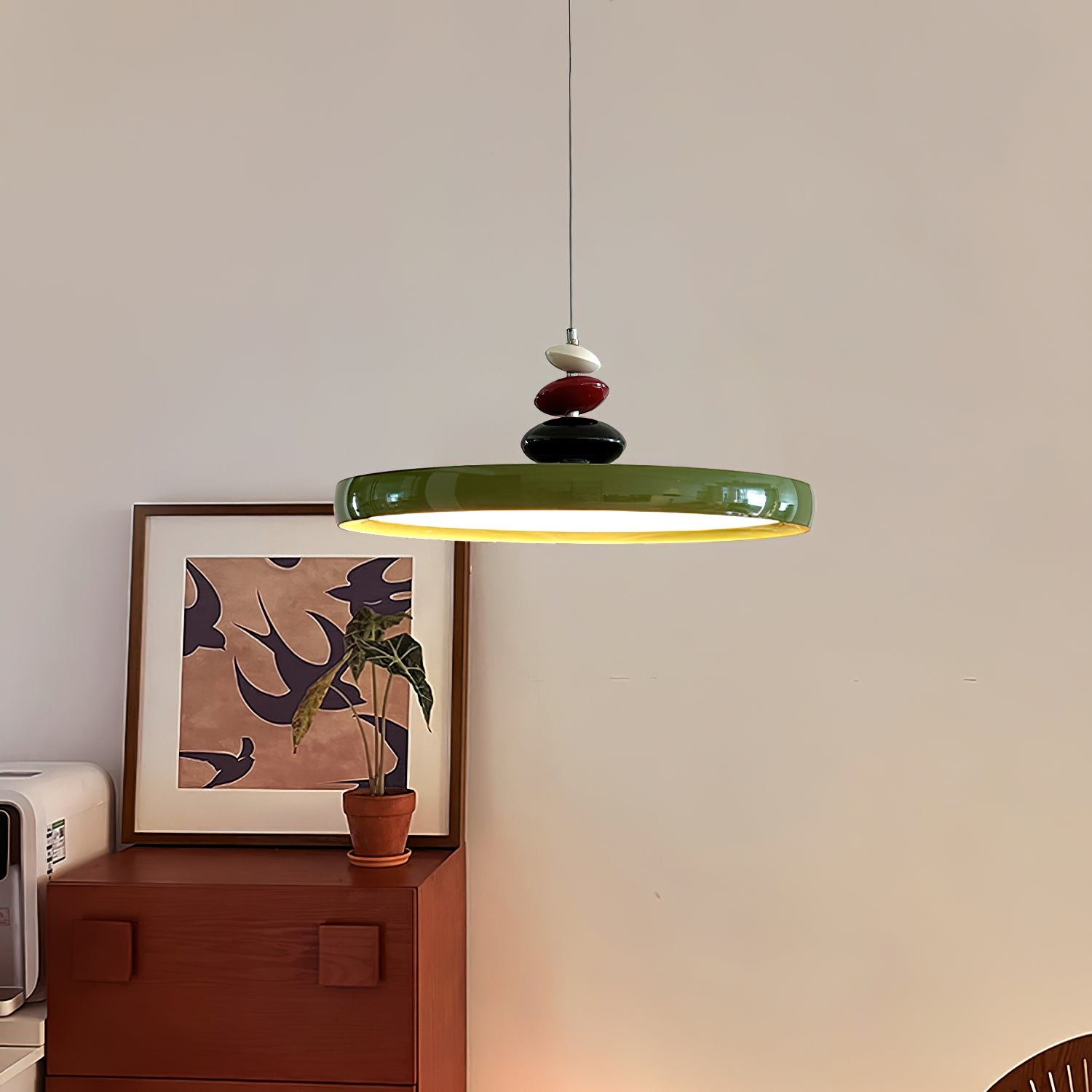 Simple Rocker Arm Flying Saucer Creative Chandelier M375