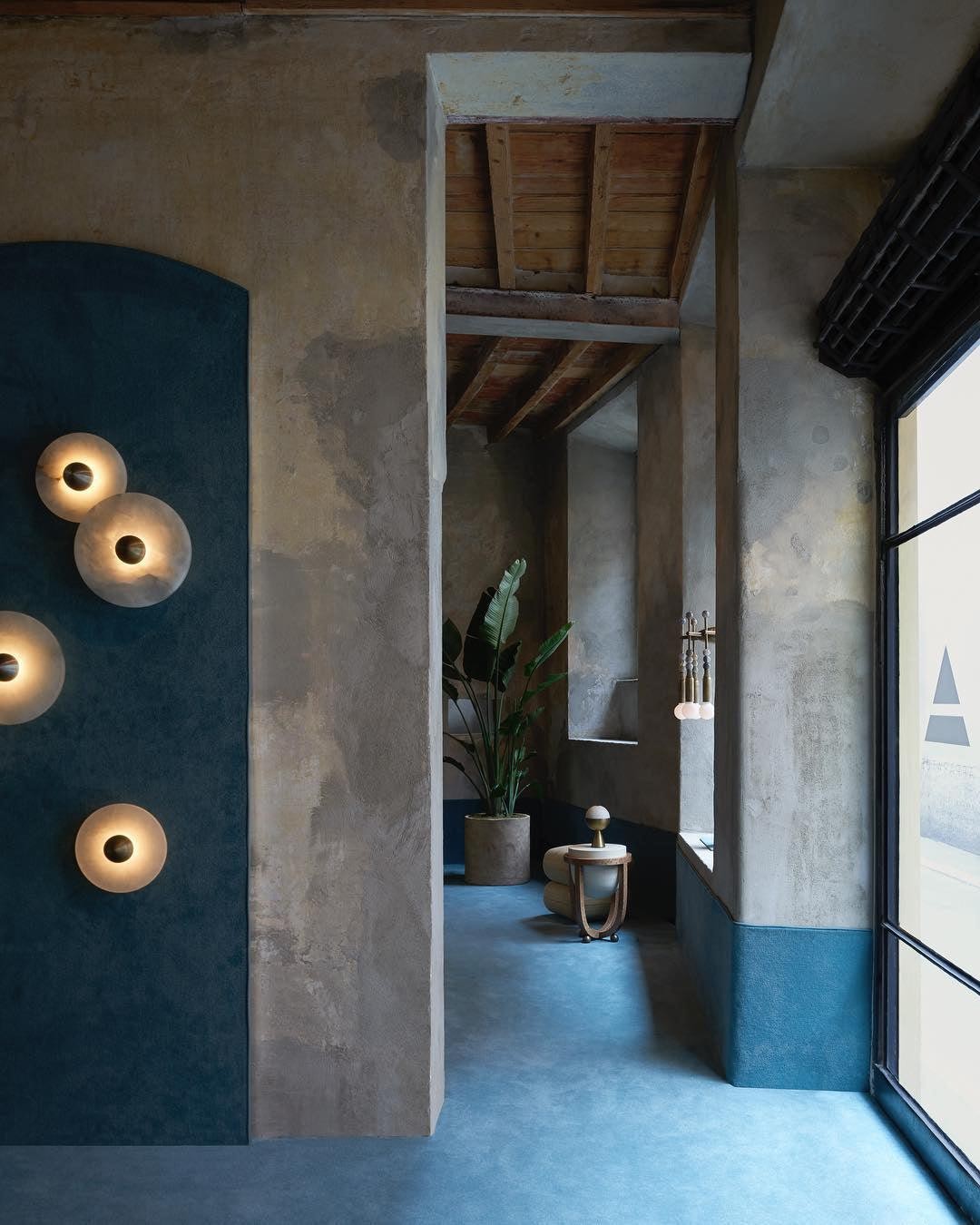 Creative Marble Round Wall Lamp M141