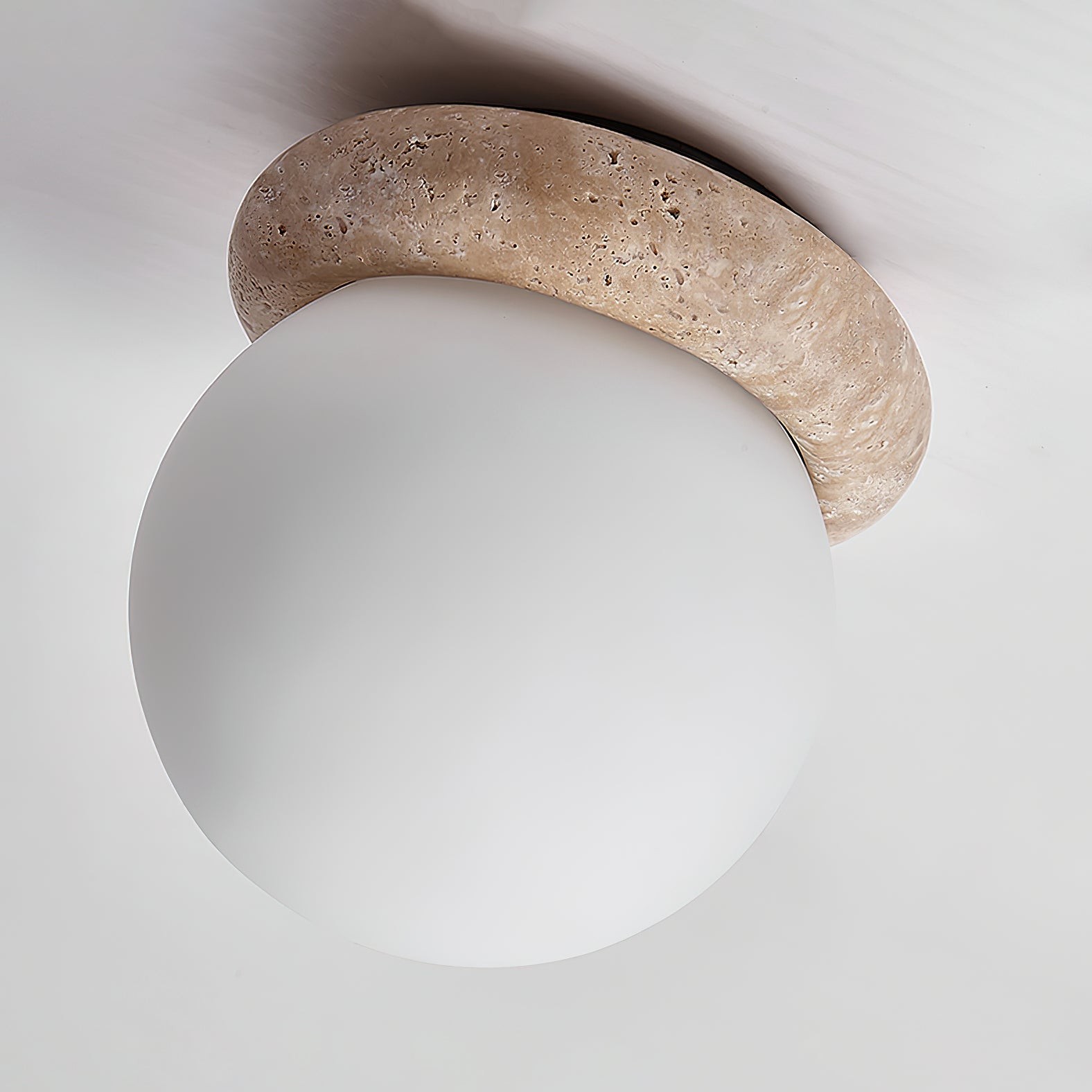 Marble Travertine Asteroid Ceiling Lamp M581