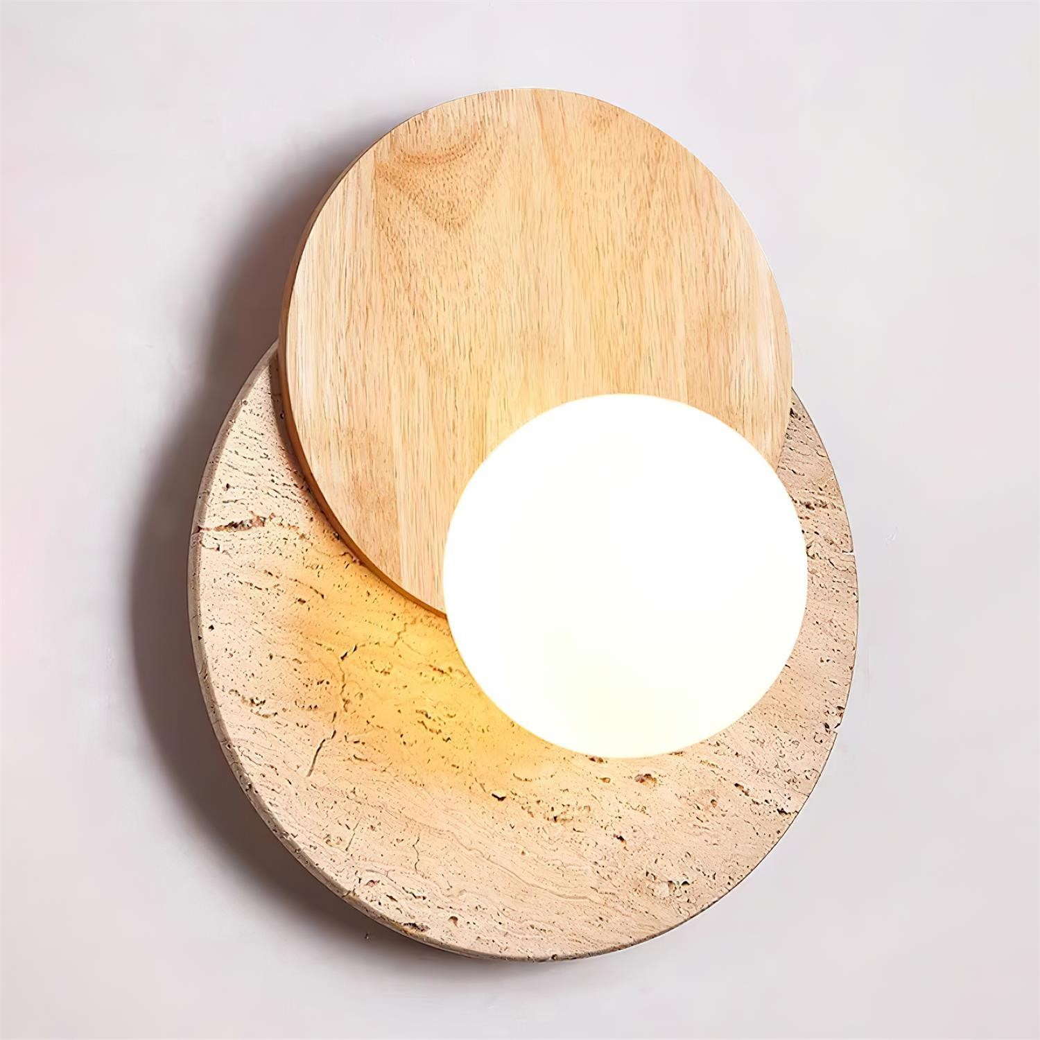 Simple Double Circle Splicing Wall Lamp M227