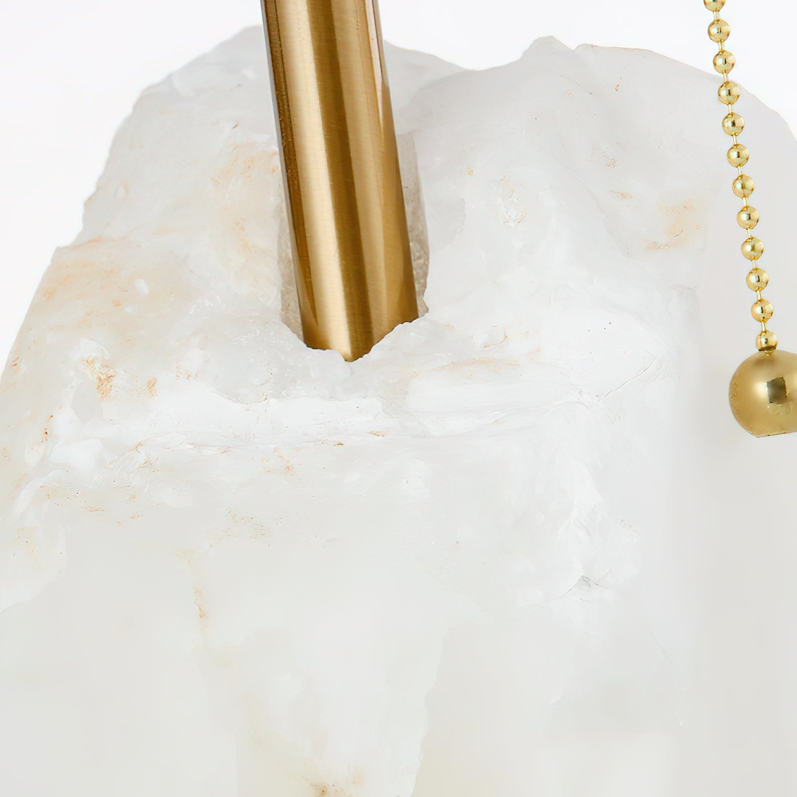 Raw Alabaster Table Lamp D502