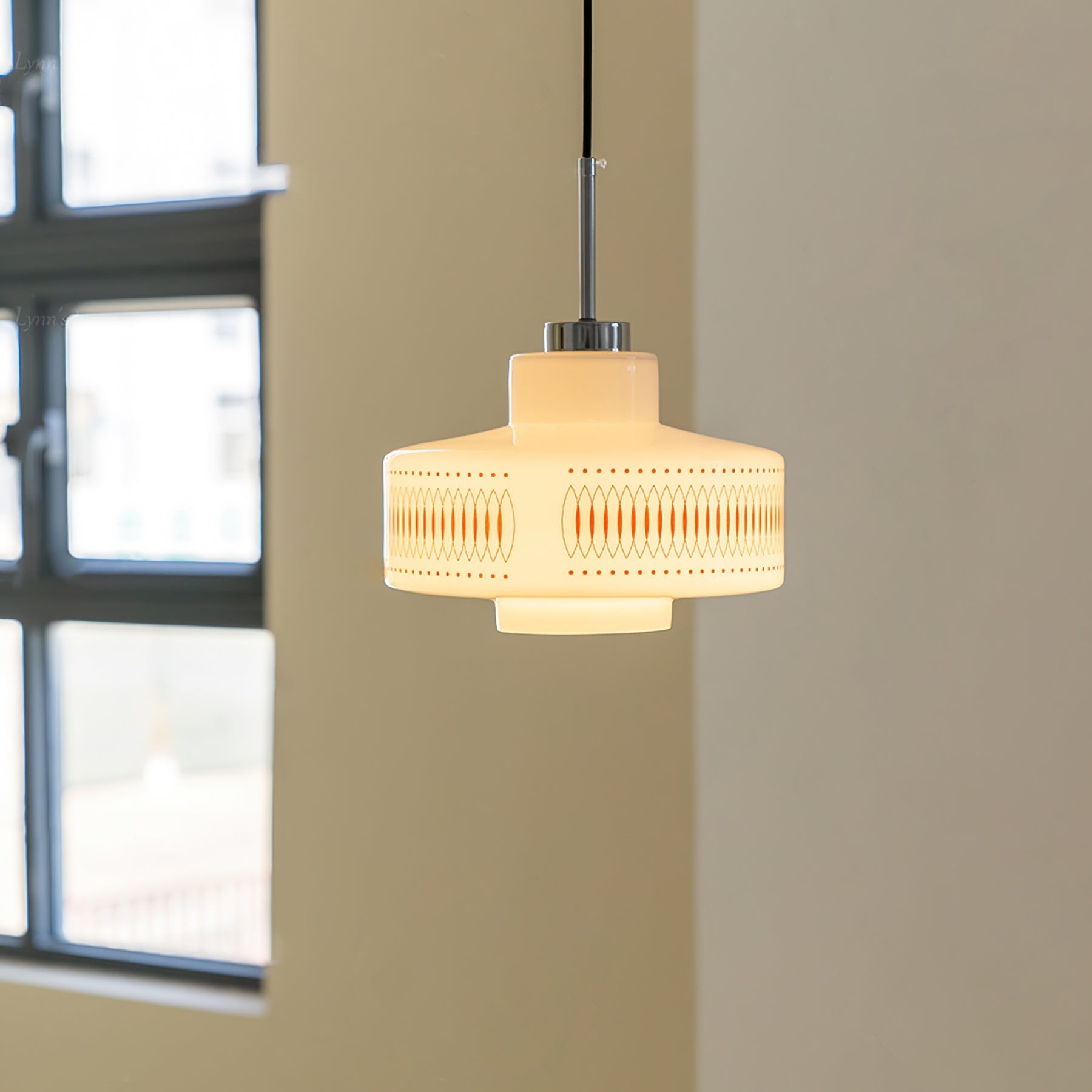 Modern Gourd shape Glass Pendant Lamp M584