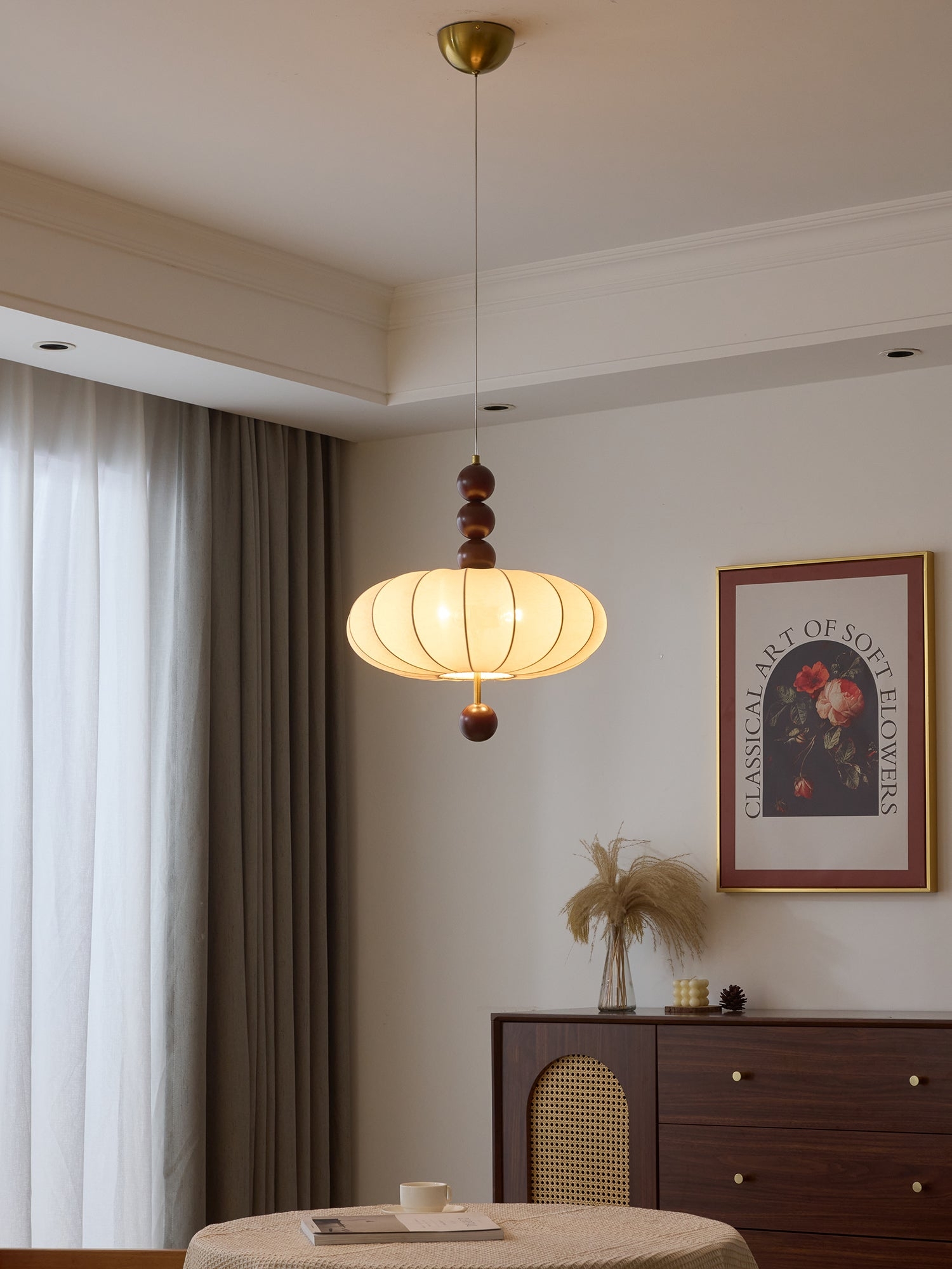 Adelaide Fabric Pendant Light D350