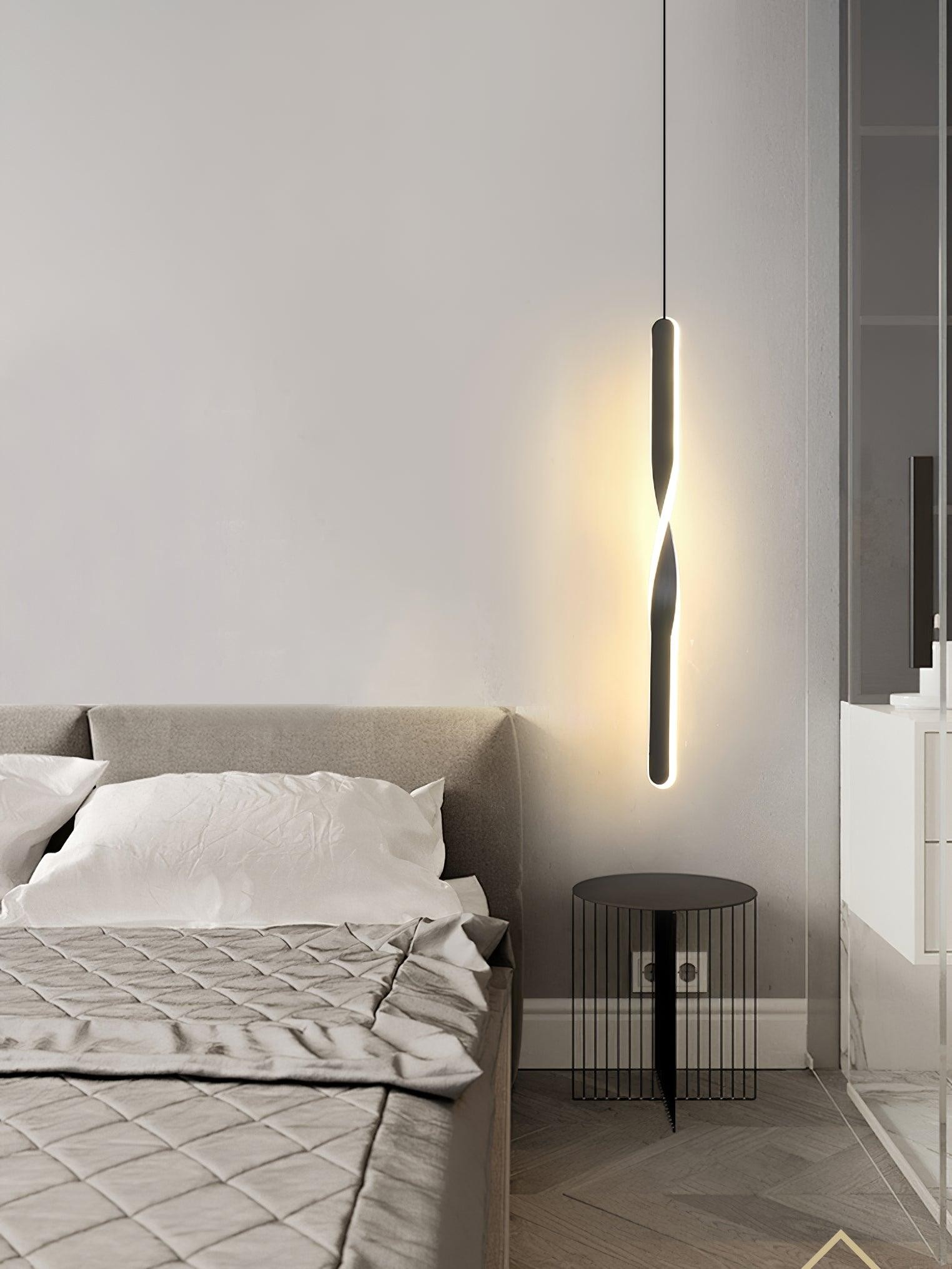 Nordic linear long Pendant Lamp M420