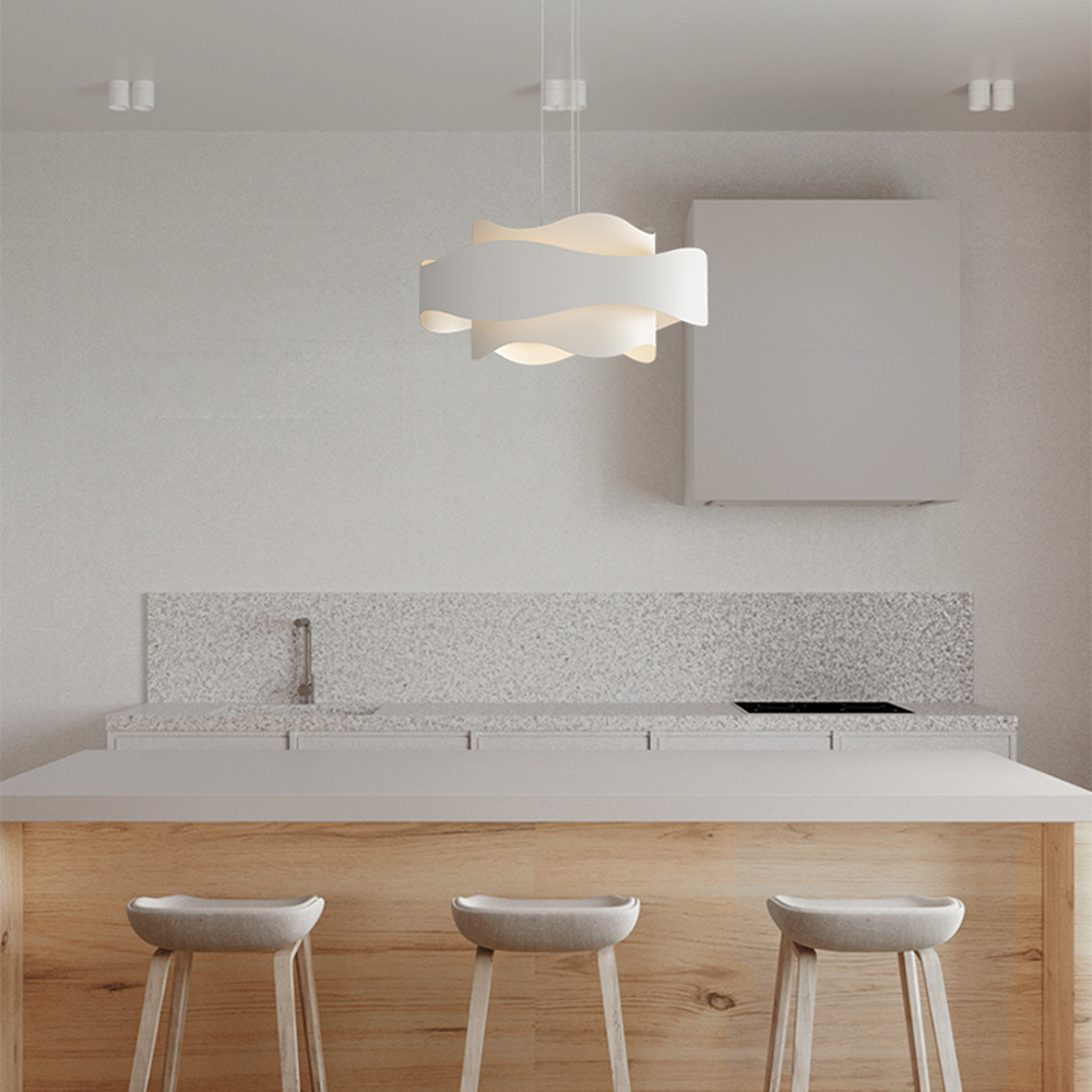 Cream Style Modern Minimalist Bedroom Pendant Light M162