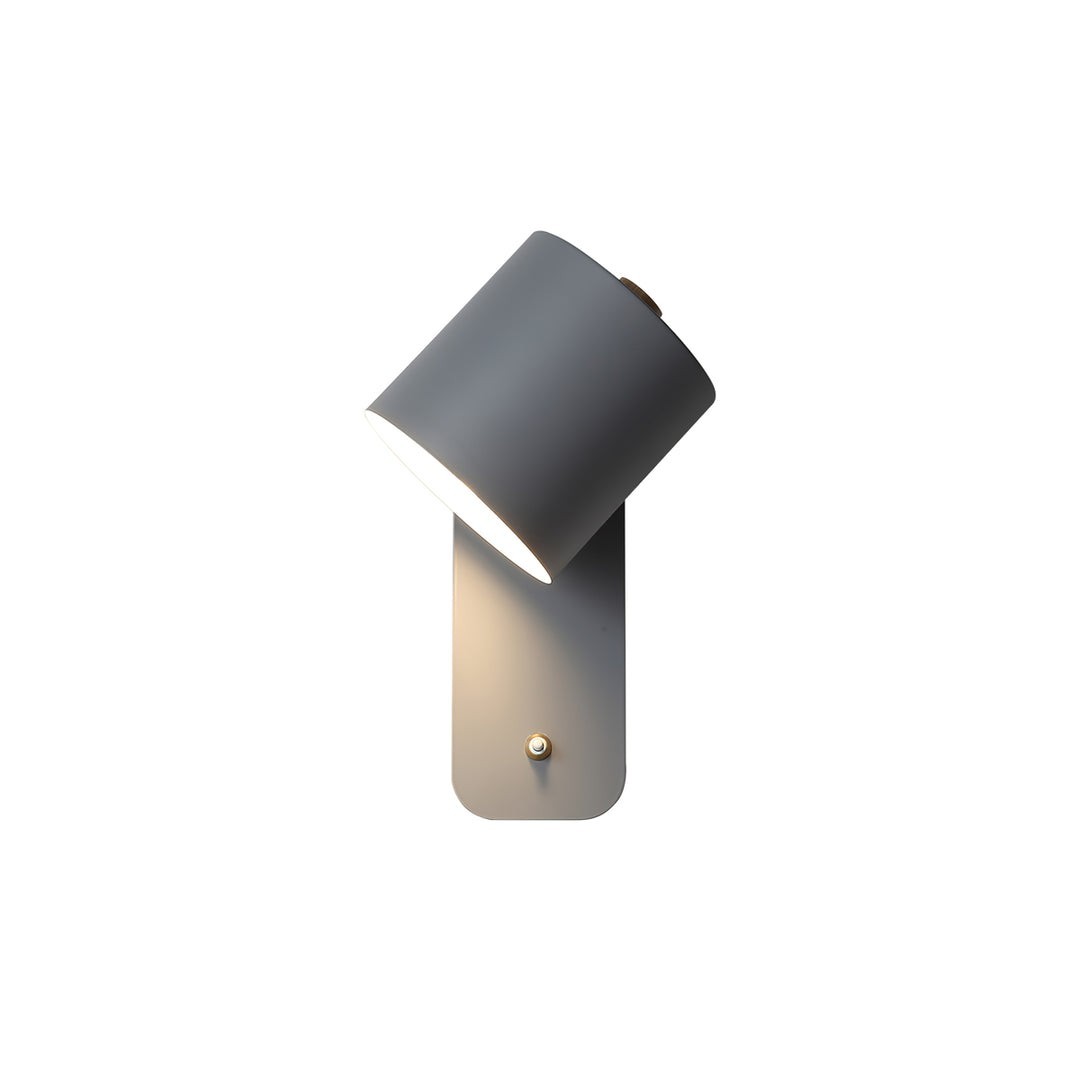 Swivel Cylinder Wall Mounted Night Light For Bedroom S27