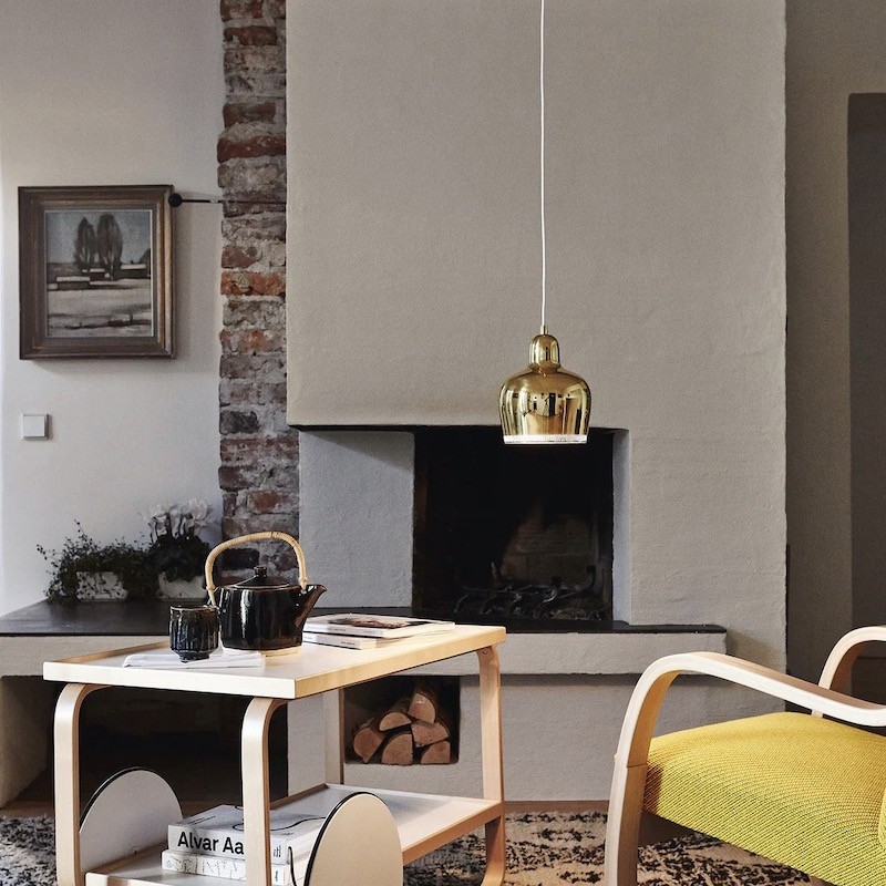 Nordic Golden Bell Pendant Lamp S184