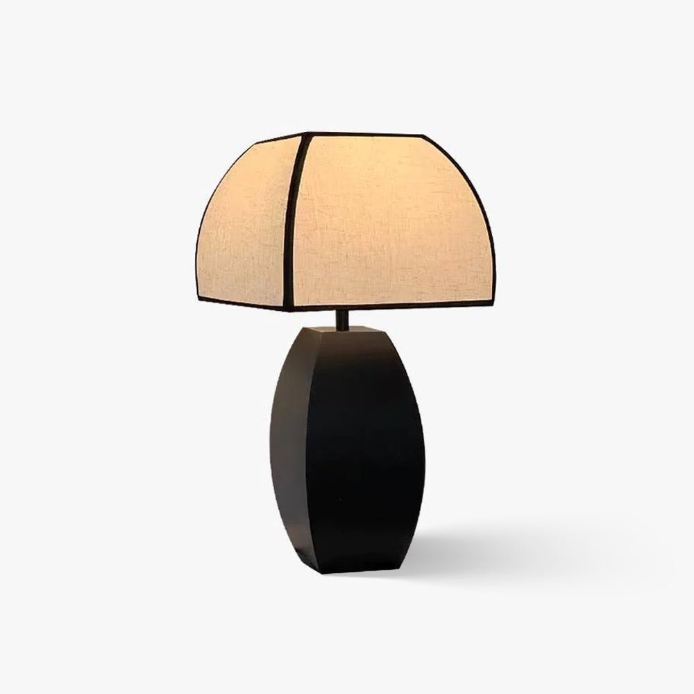 Retro Metal Mushroom Fabric Table Lamp M549