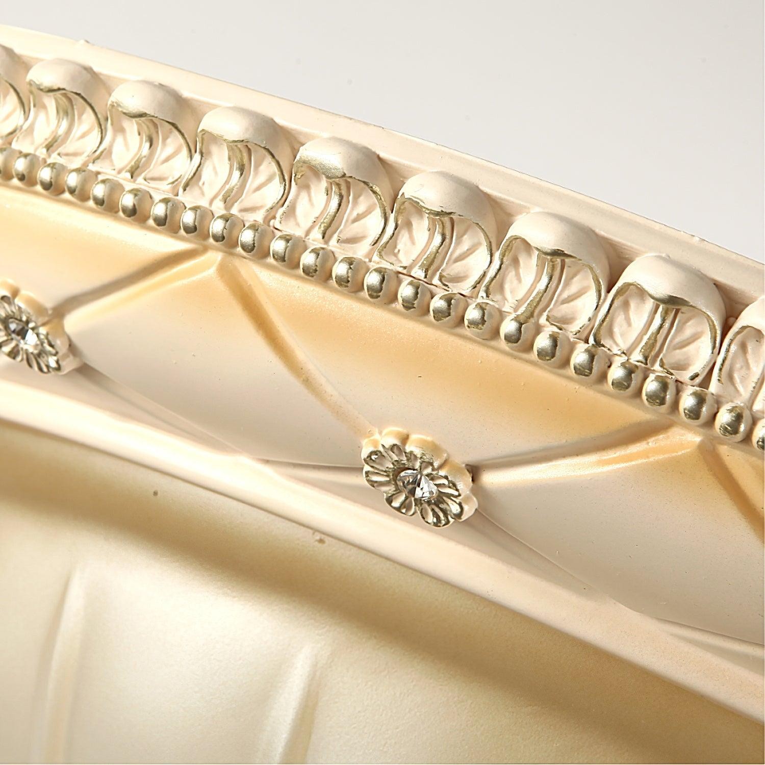 European Vintage Style Resin Ceiling Light for Bedroom M560