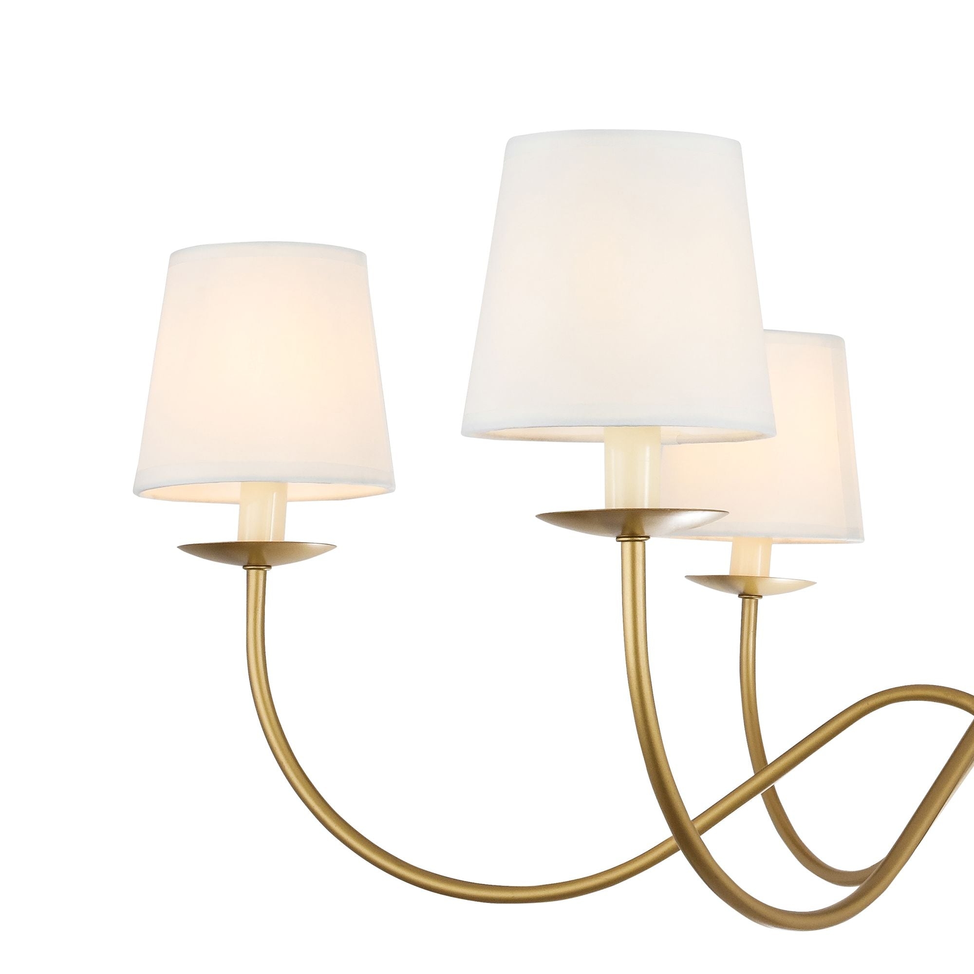 Eclipse Brass Chandelier D512
