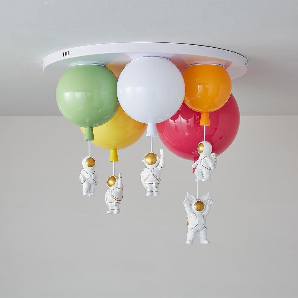 Astronaut Glossy Balloon Ceiling Lamp M494