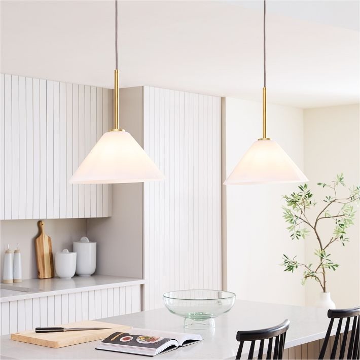 Conica Glass Cone Pendant Lamp – Modern Style Light for Any Room T104