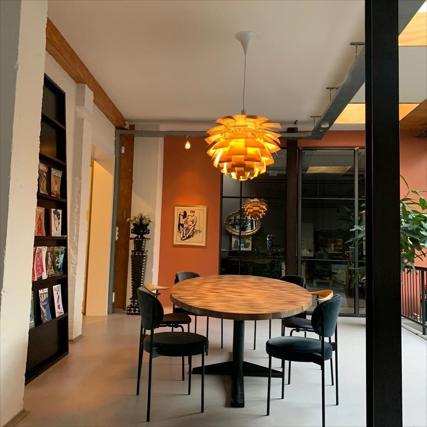 Modern Sculptural Layered Pendant Light